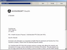 Delivery Letter by email or postal mail